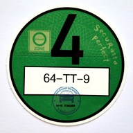 German emissions sticker